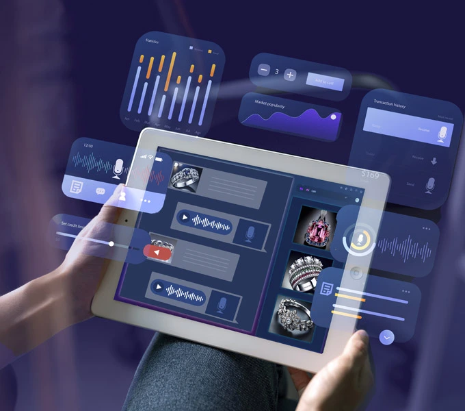 VoiceGem: Your Jewelry Speech-to-Text Assistant by Sapours Technologies Pvt Ltd